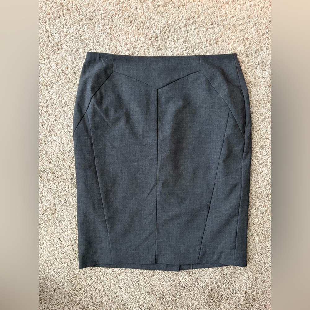 Worthington Charcoal Pencil Skirt